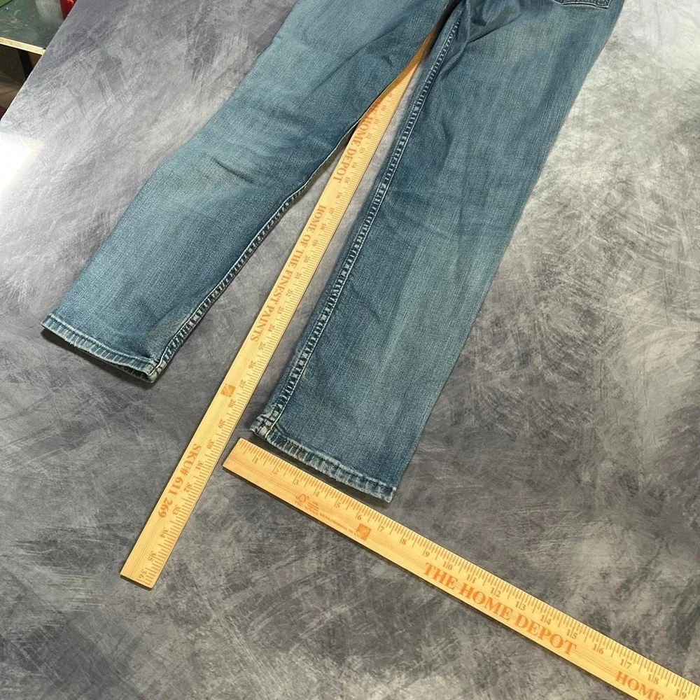 Levi's 511 Light Mid Wash Straight Fit Blue Denim Jeans
